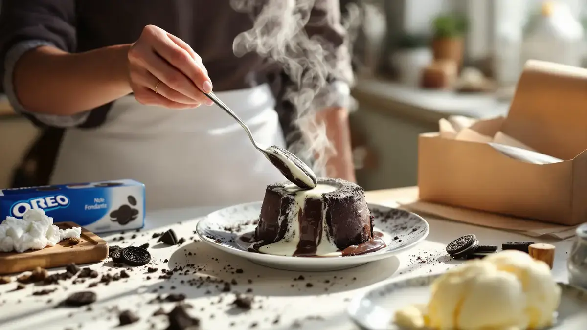 Questi fondenti nascondono un cuore Oreo così morbido che potrebbe cambiare le tue idee sul dessert