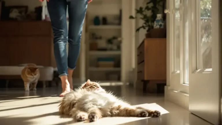 Il mio gatto ha una sorprendente tendenza a mettersi dove passo io un comportamento che merita di essere compreso