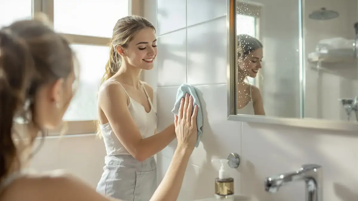 1 minuto al giorno per eliminare la muffa dalle fughe del bagno