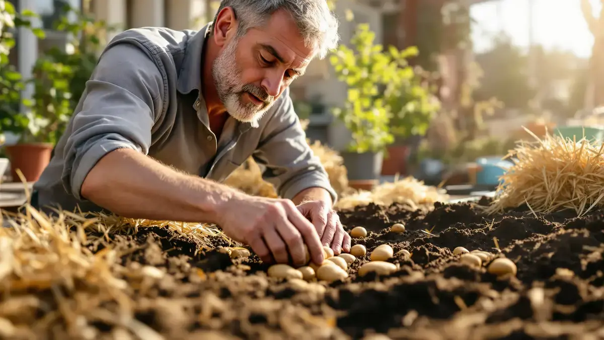 Come piantare facilmente le patate i consigli di Jean-Yves il giardiniere