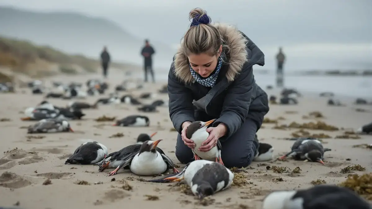 Migliaia di pulcinella di mare si arenano sulle spiagge dell’Atlantico una tragedia ecologica ampiamente ignorata