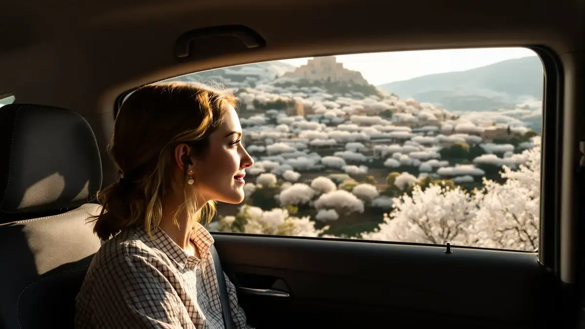 Smetti di sognare il Giappone una valle spagnola rivela 1,5 milioni di ciliegi in fiore a un prezzo irrisorio