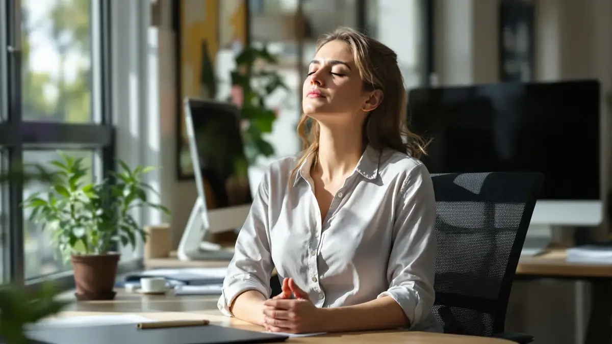 Questa tecnica di respirazione semplice ed efficace riduce lo stress in pochi minuti