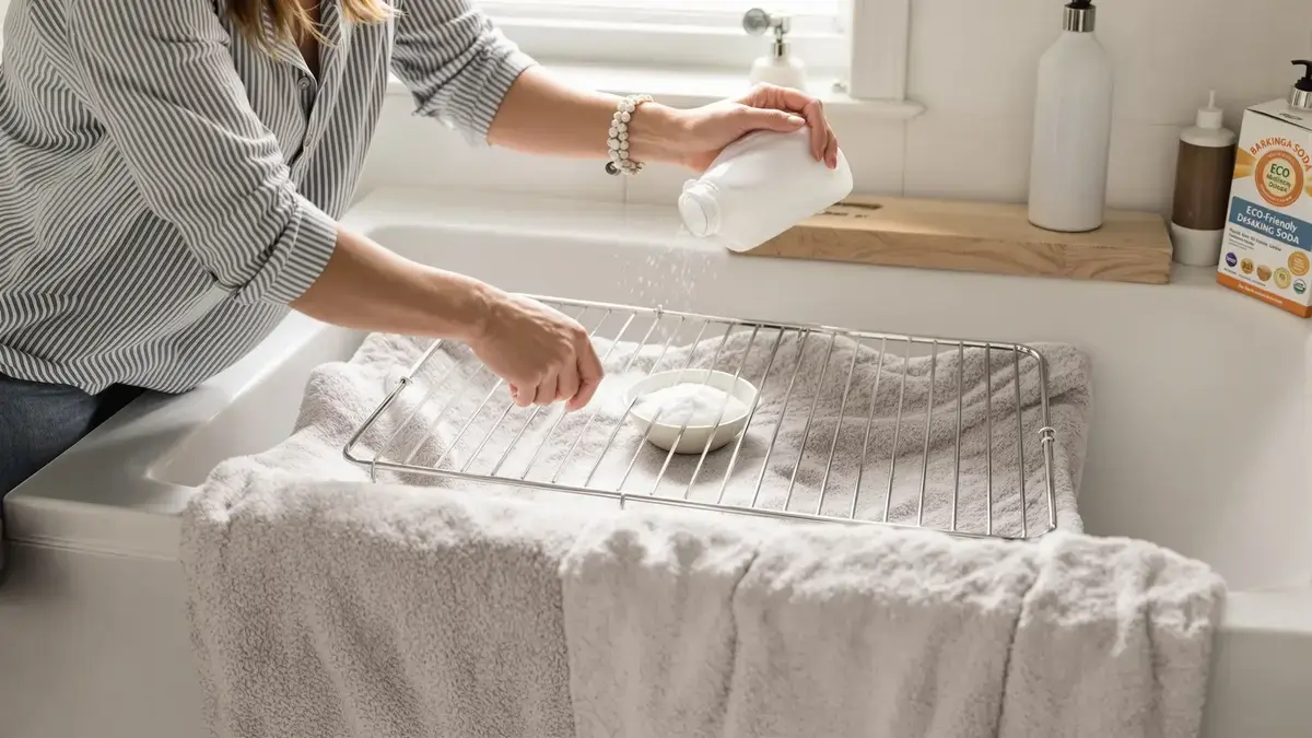 Questo trucco da bagno rende impeccabili le griglie del forno in 30 minuti senza strofinare né usare prodotti aggressivi