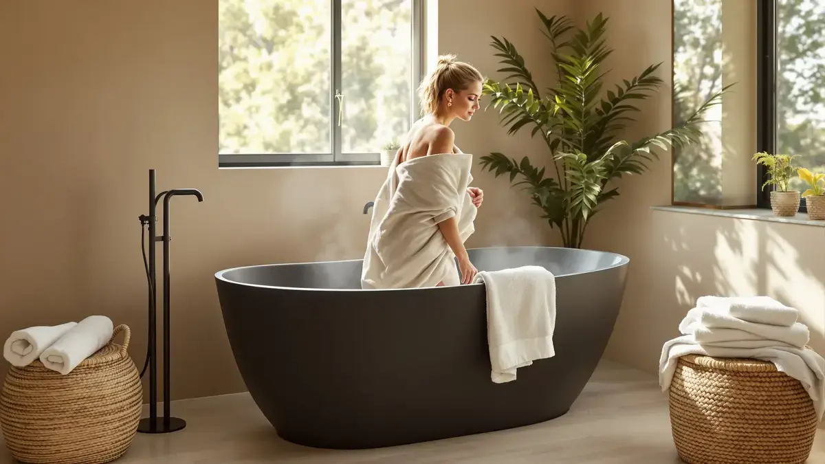 La vasca da bagno bianca perde terreno una finitura di tendenza per il 2026 che molti sottovalutano