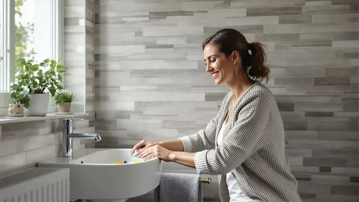 Bagno moderno una soluzione rapida spesso trascurata per evitare vernice e piastrelle adesive nel 2026