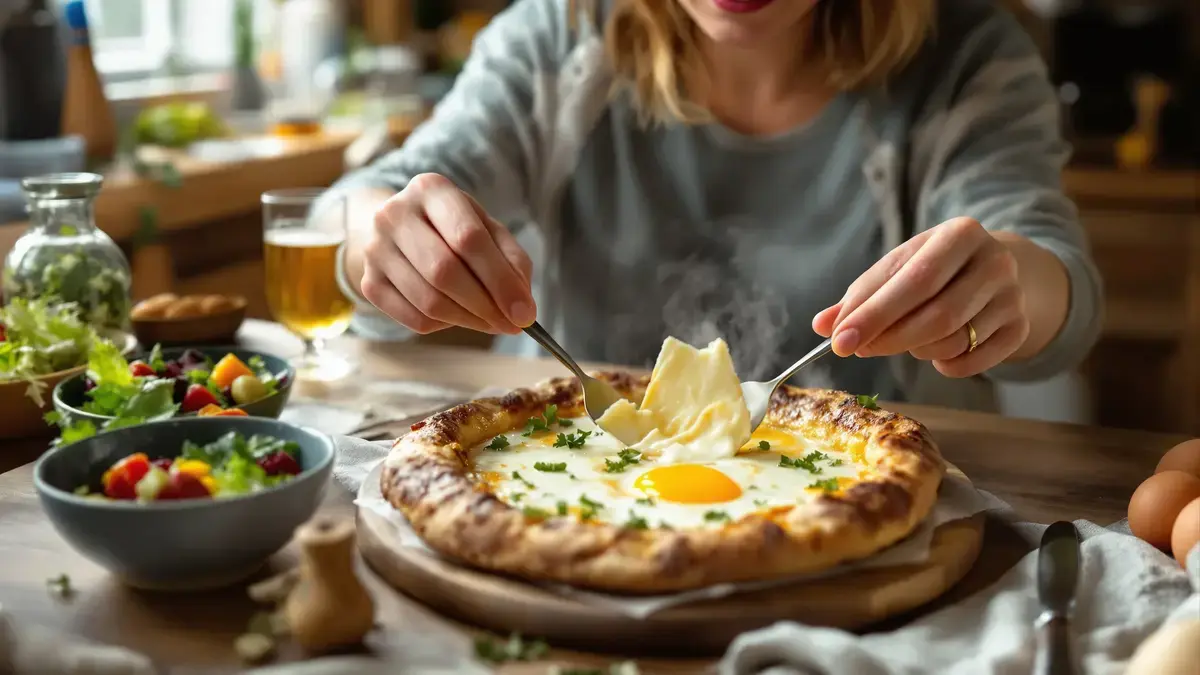 Questa galette bretone dal cuore fondente rende una cena veloce quasi festosa